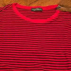 Ralph Lauren long sleeve, crew neck knit shirt.